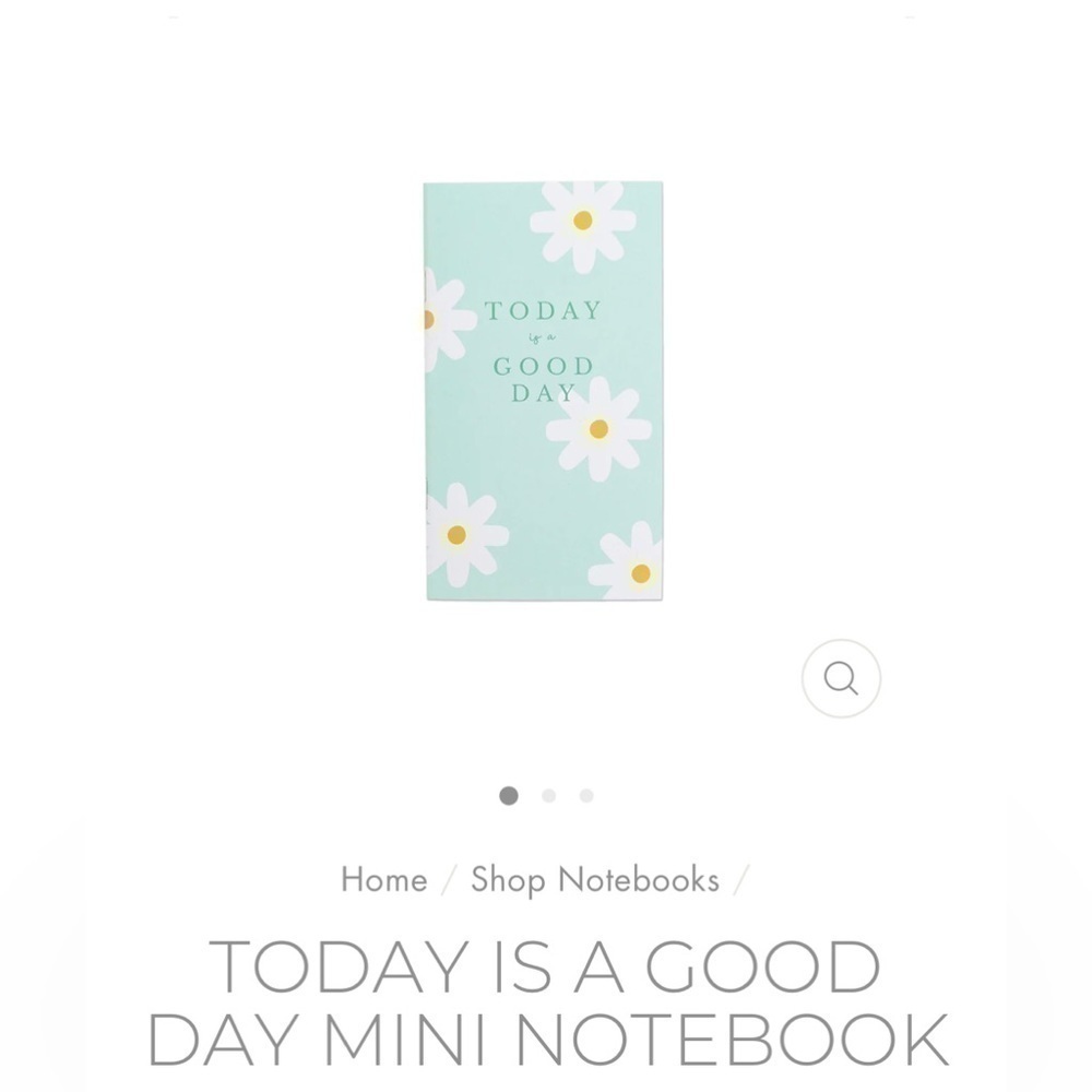 FREE mini notebook with purchase.